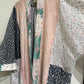 Upcycled Pocket Anorak Abaya — Blush & Ash