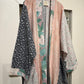 Upcycled Pocket Anorak Abaya — Blush & Ash