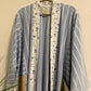 Upcycled Pocket Anorak Abaya — Blue Willow