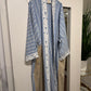 Upcycled Pocket Anorak Abaya — Blue Willow