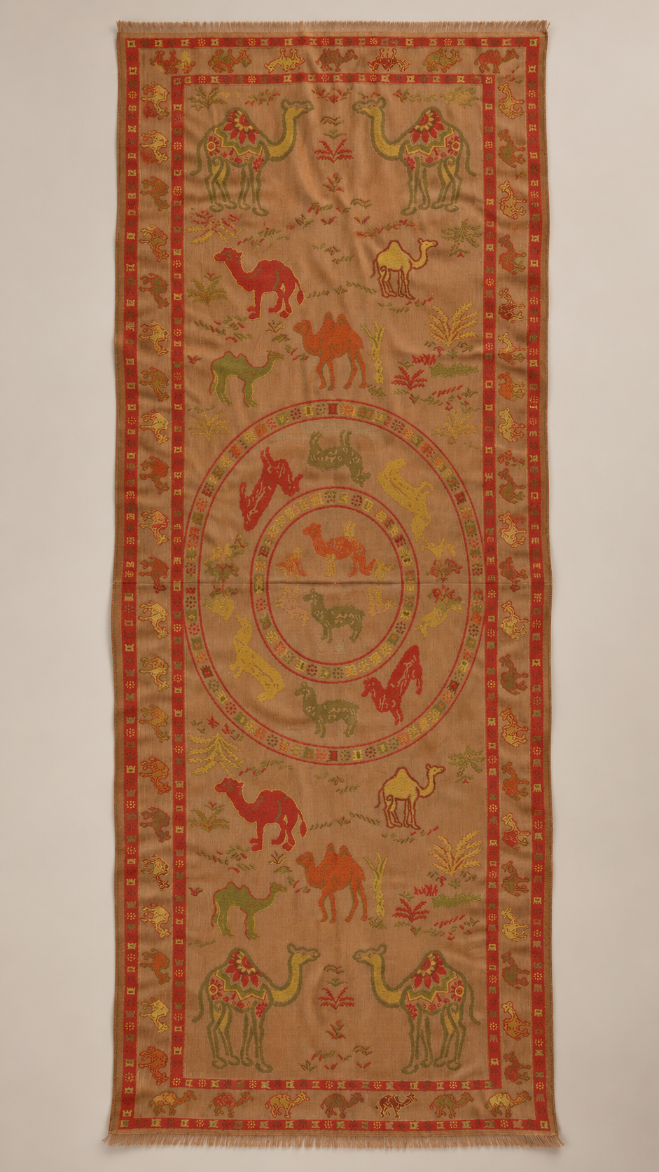 Caravan Camels Pashmina — Souq Hareem