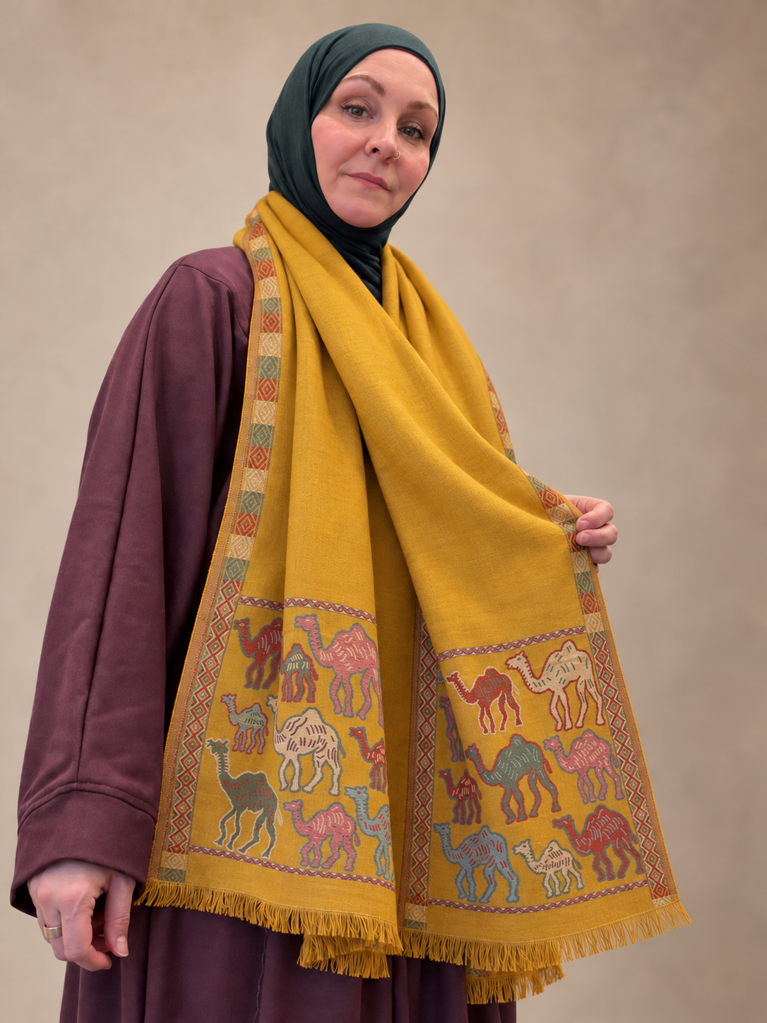 Desert Gathering Pashmina — Souq Hareem