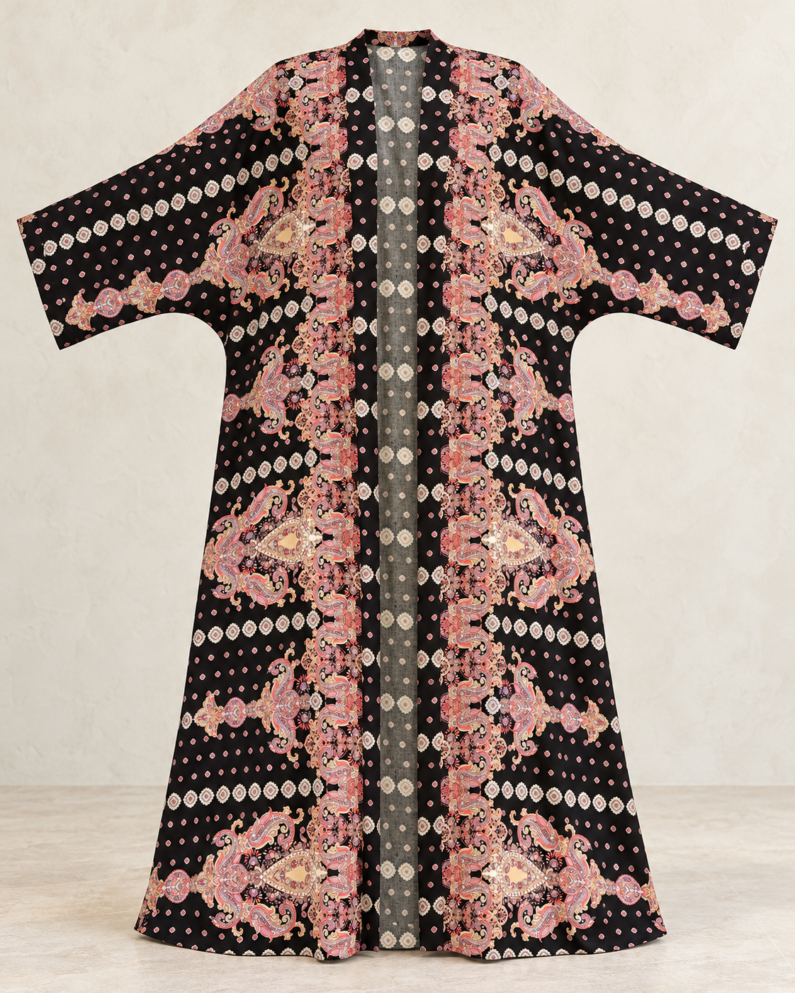 Nour Oversized Abaya - Midnight Reverie