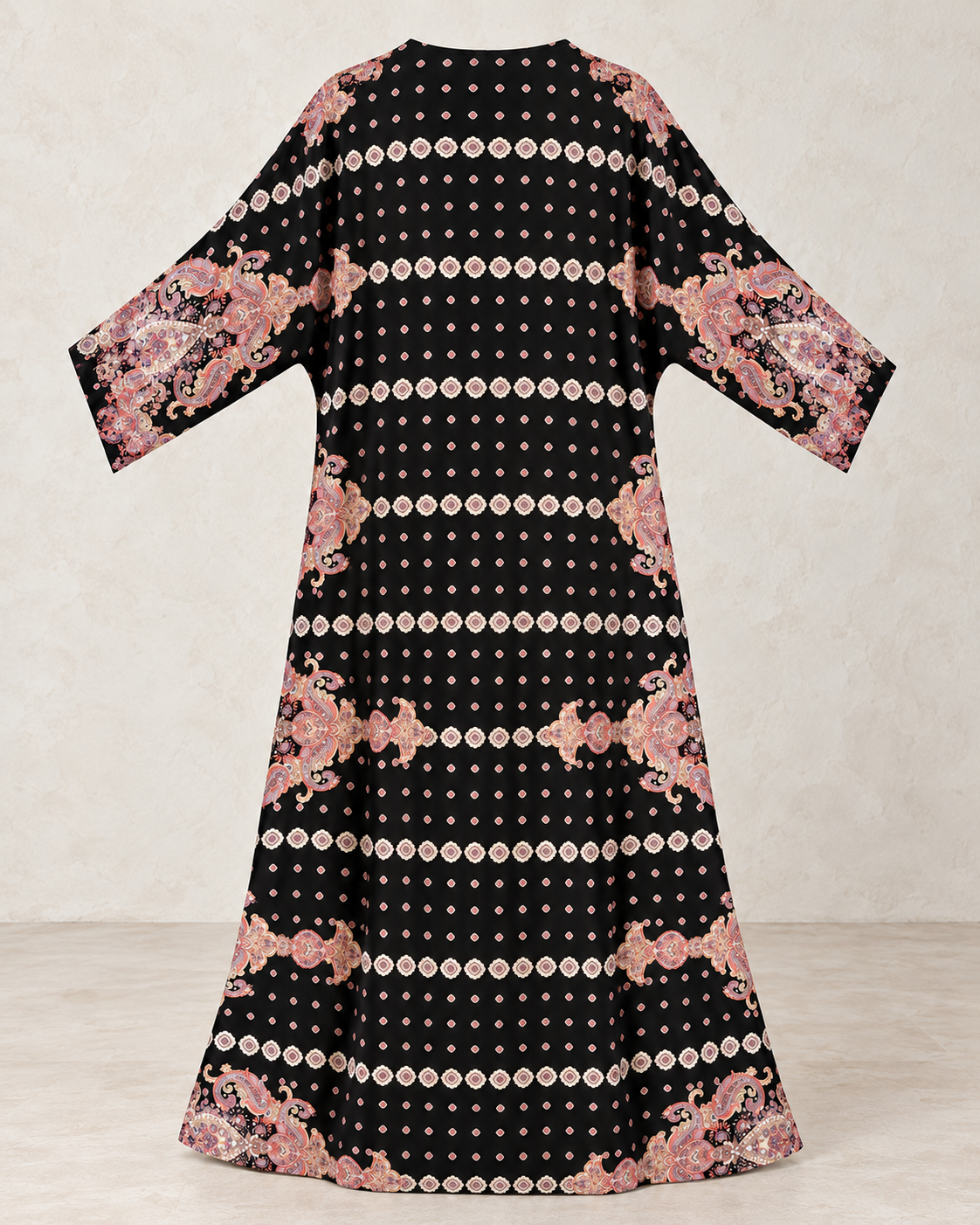 Nour Oversized Abaya - Midnight Reverie