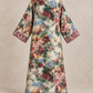 Up-cycled Pocket Anorak Abaya - Rosewood Garden
