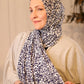 Printed Jersey Hijab: Playful Leopard