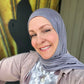 Performance Jersey Hijab: Plata