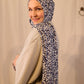 Printed Jersey Hijab: Playful Leopard