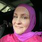Performance Jersey Hijab: Fuchsia