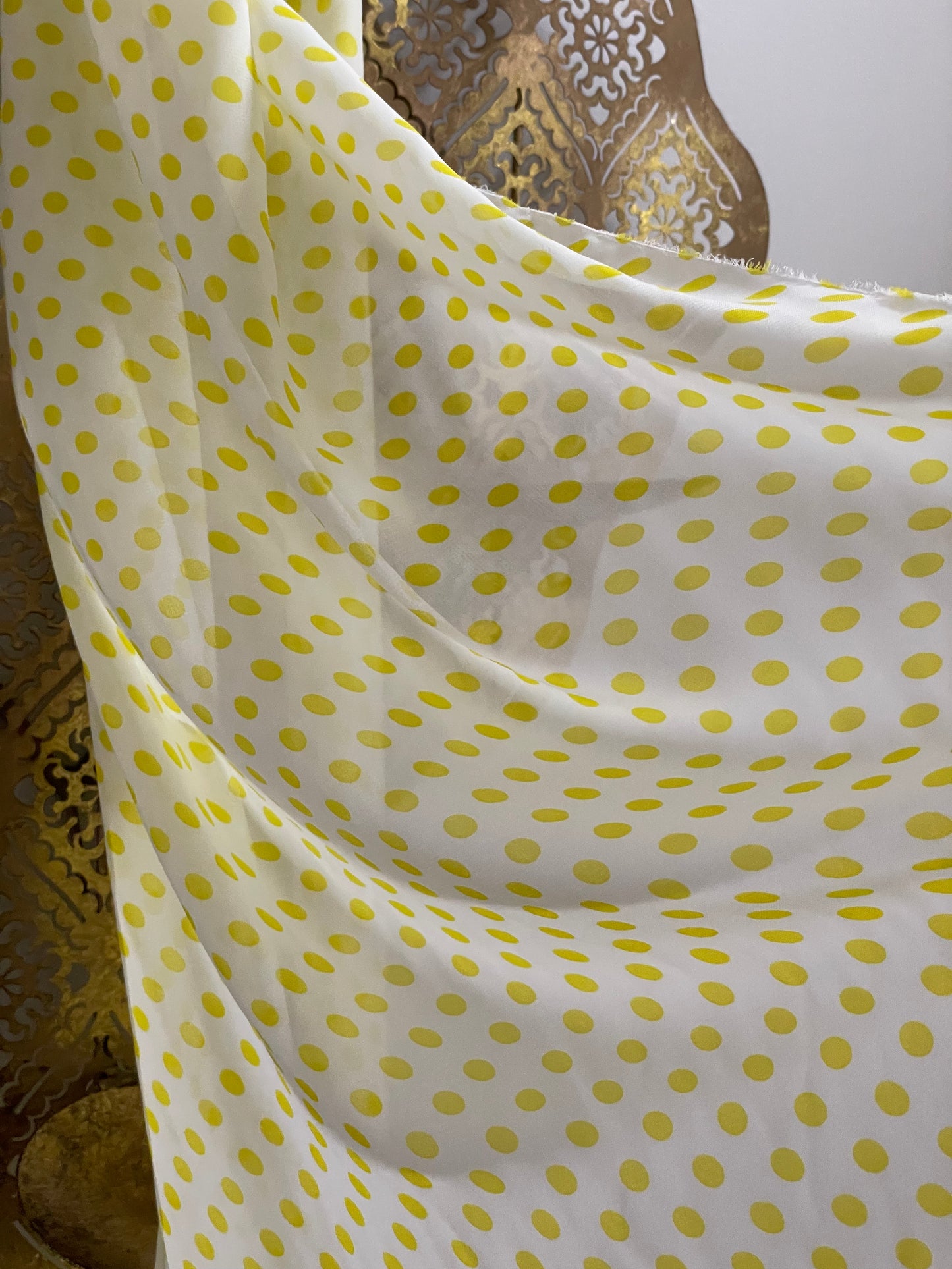 Chiffon Hijab: Lemon Drops