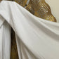 Performance Jersey Hijab: Pearly White
