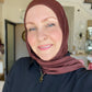 Performance Jersey Hijab: Deep Cacao