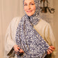 Printed Jersey Hijab: Playful Leopard
