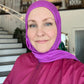 Performance Jersey Hijab: Fuchsia