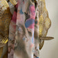 Chiffon Hijab: Hibiscus Watercolor