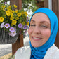 Jersey Hijab: Vivid Electric Azul