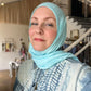 Performance Jersey Hijab: Light Aqua