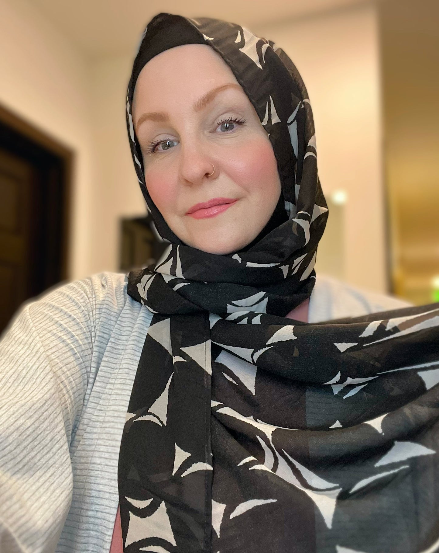 Chiffon Hijab: Caffeinated Night Cap