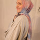 Tie Dye Jersey Hijab: Cotton Candy Cloud