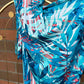 Printed Jersey Hijab: Blue Ocean Palms