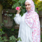 Printed Jersey Hijab: Summer Roses