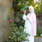 Printed Jersey Hijab: Summer Roses