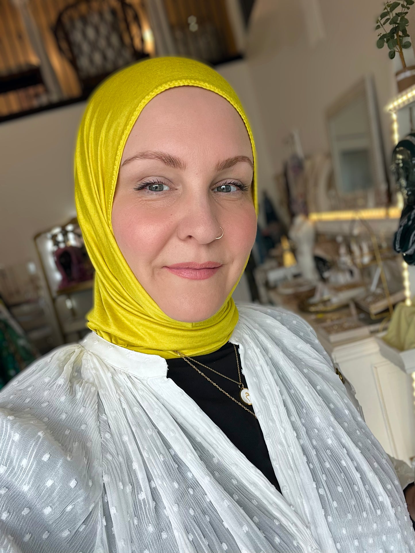 Performance Jersey Hijab: Canary