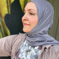 Performance Jersey Hijab: Plata