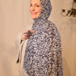 Printed Jersey Hijab: Playful Leopard