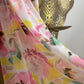 Crinkle Chiffon Hijab: Cherry Blossom