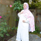 Printed Jersey Hijab: Summer Roses