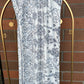 Printed Jersey Hijab: Delicate Floral Scrolls