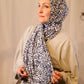 Printed Jersey Hijab: Playful Leopard