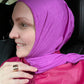 Performance Jersey Hijab: Fuchsia