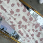 Printed Jersey Hijab: Dusty Rose Dandelion Puffs