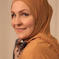 Jersey Hijab: Caramelo