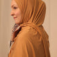 Jersey Hijab: Caramelo