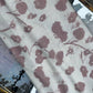 Printed Jersey Hijab: Dusty Rose Dandelion Puffs