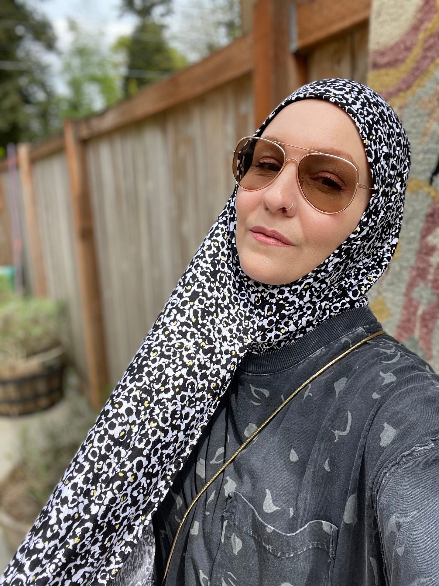 Printed Jersey Hijab: Galaxy & Beyond