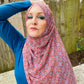 Limited Edition Crepe Chiffon Hijab: Turkish Garden