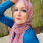 Limited Edition Crepe Chiffon Hijab: Turkish Garden