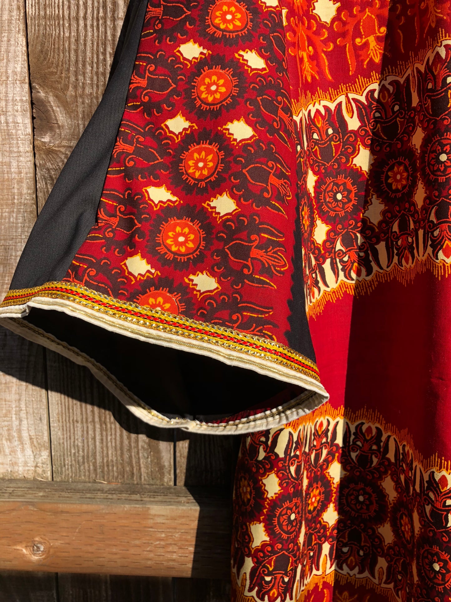 Private Collection Kimono - Dashiki Black, Gold, Orange