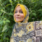 Limited Edition Georgette Chiffon Hijab: Italian Dandelion