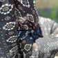 Limited Edition Crepe Chiffon Hijab: Black Diamond