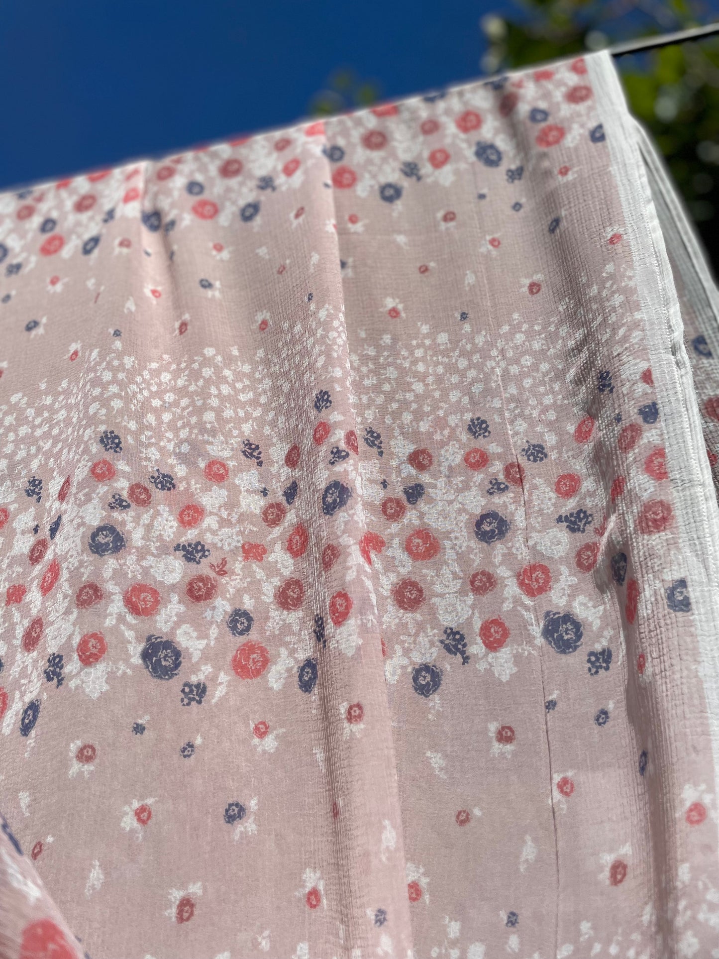 Limited Edition Crinkle Chiffon Hijab: Misty Rose