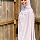 Solid Jersey Hijab: Pale Lavender
