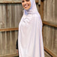 Solid Jersey Hijab: Pale Lavender