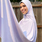 Solid Jersey Hijab: Pale Lavender
