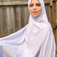 Solid Jersey Hijab: Pale Lavender