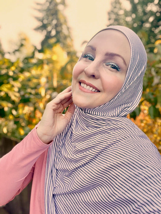 Woven Jersey Hijab: Sweet Sixteen (extra long)